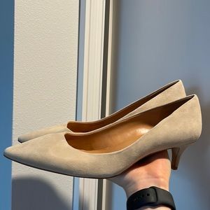 J.Crew Suede Kitten Heels